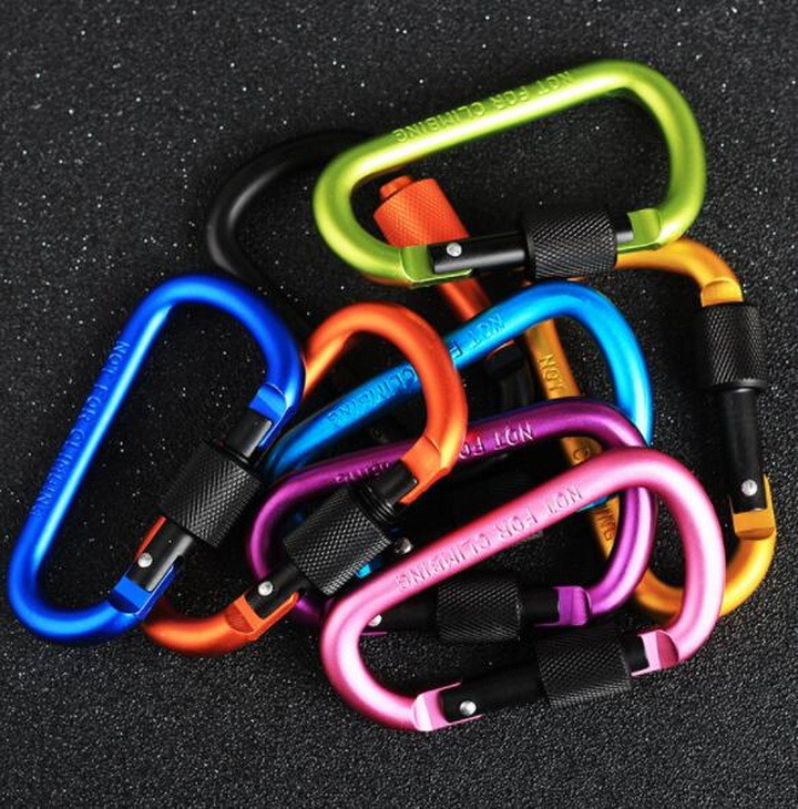 Large Colorful Rock Climbing Carabiners in Stock with OEM Brand