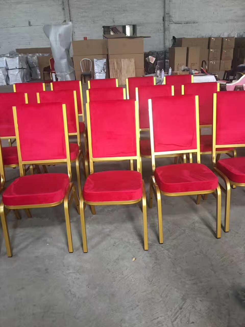 Metal Hotel Conference Wedding Banquet Chair, Chair for Restaurant Hotel Banquet Hall