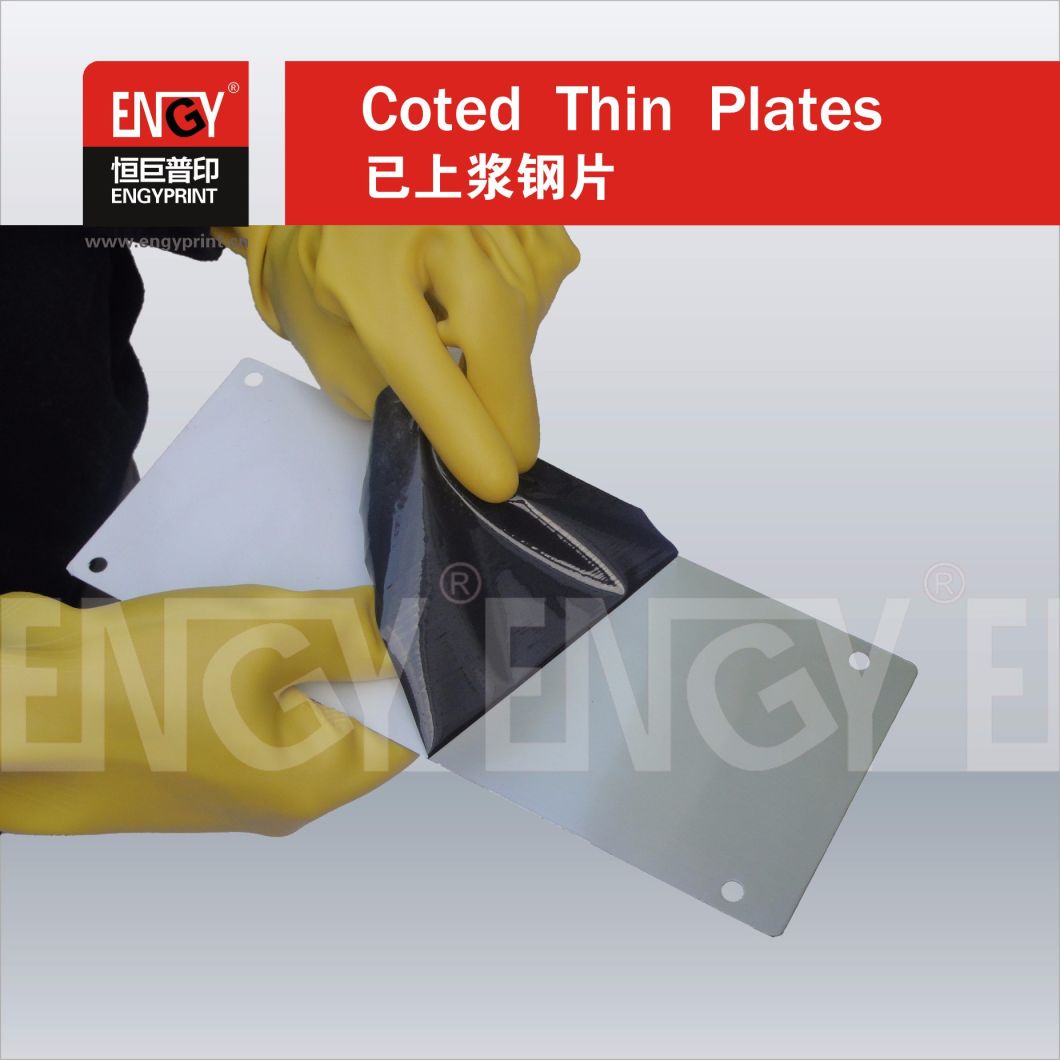 Pad Printing Thin Steel Plates for Tampoprint Machine (302)