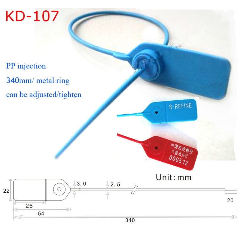 High Security Tamper Evident Plastic Seal Kd-107