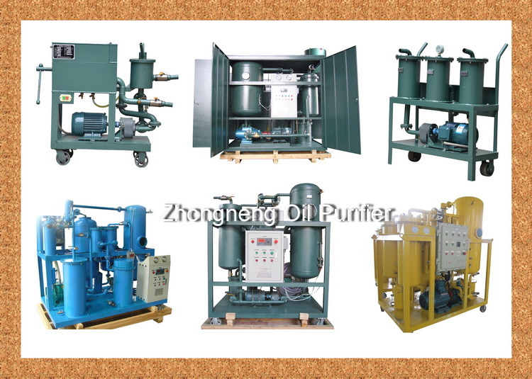 Used Oil Recycling Vacuum Oil Purifying Machine