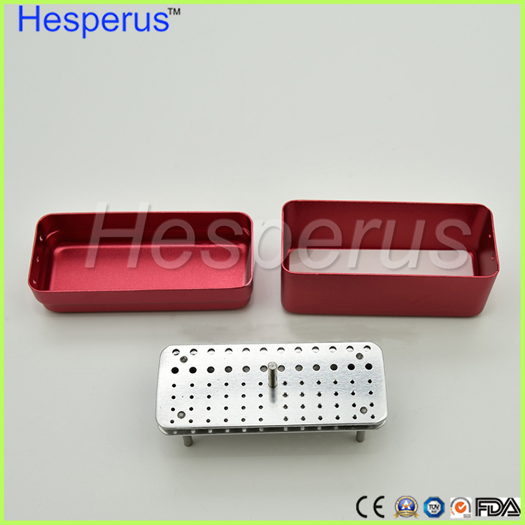 Hesperus Dental 72 Hole Autoclave Sterilizer Case Burs Dental Disinfection Endo Files Holder