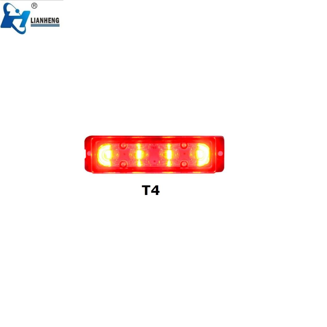 4 LED Flash Emergency Strobe Warning Light