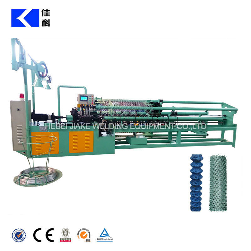 High Capacity Double Wire Chain Link Fence Making Machine