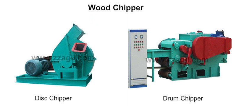 8-12 Tons High Automation Diesel Engine Wood Drum Chipper