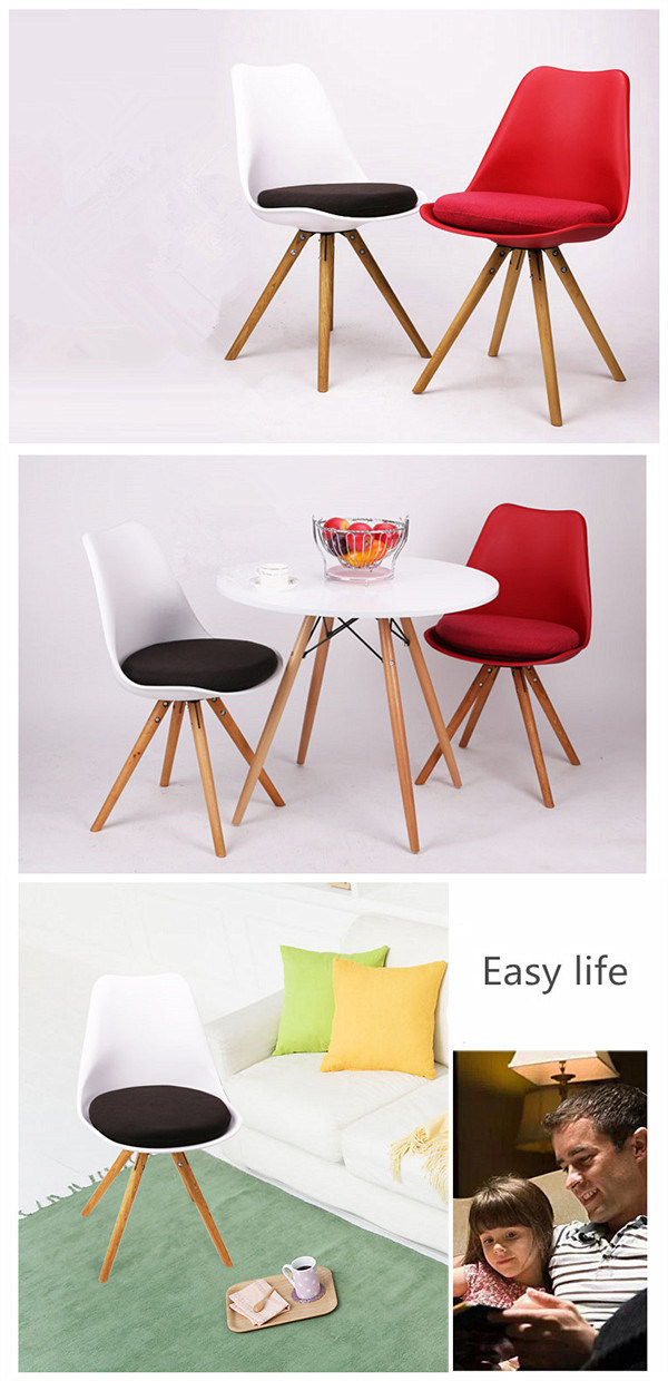 Italian Style Modern Chair of PP Material Plastic Garden Chair