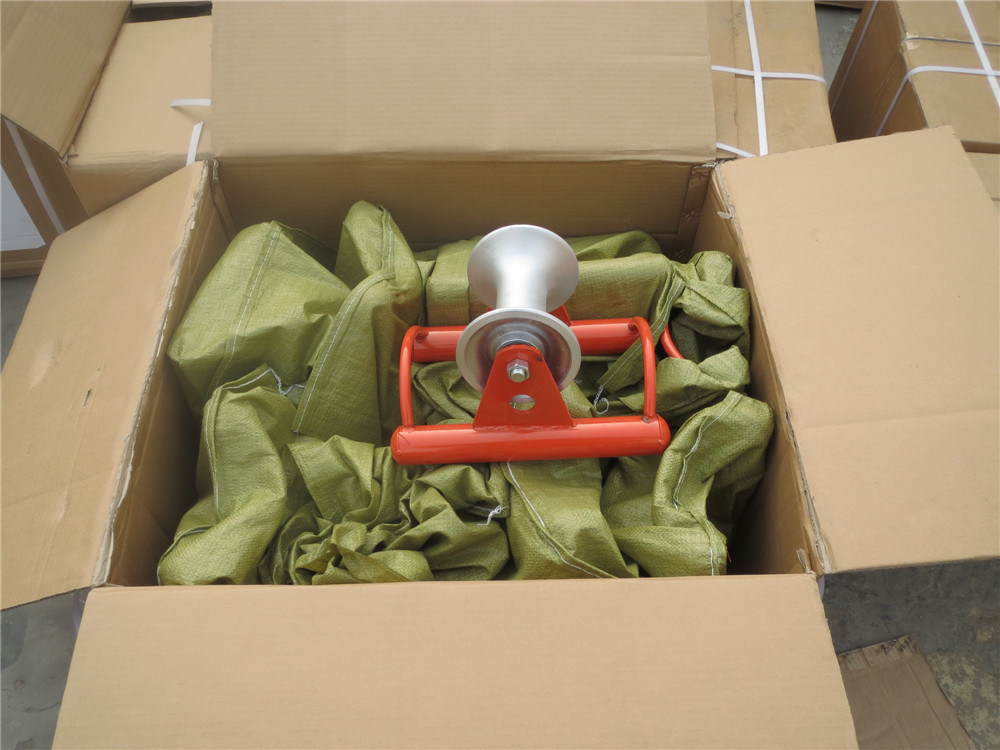 Manhole Single Wheel Cable Guide Pulley