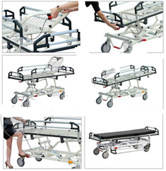 Hospital Docking Operation Stretcher/ Emergency Bed for Transfer