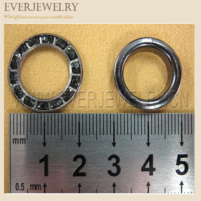 22mm Rhinestone Eyelet for Shoe Decoration Metal Eyelet