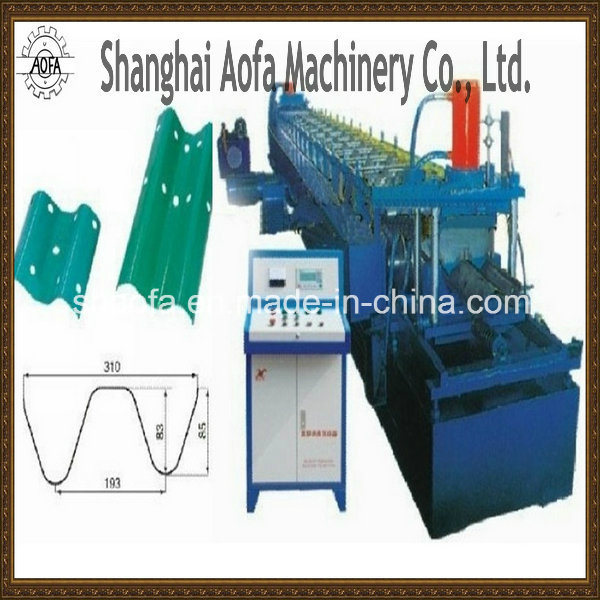 Steel Profile Expressway Guardrail Making Roll Forming Machine for Consruction