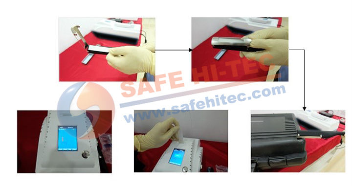SAFE HI-TEC Portable Handheld Explosive Bomb Detector SD300