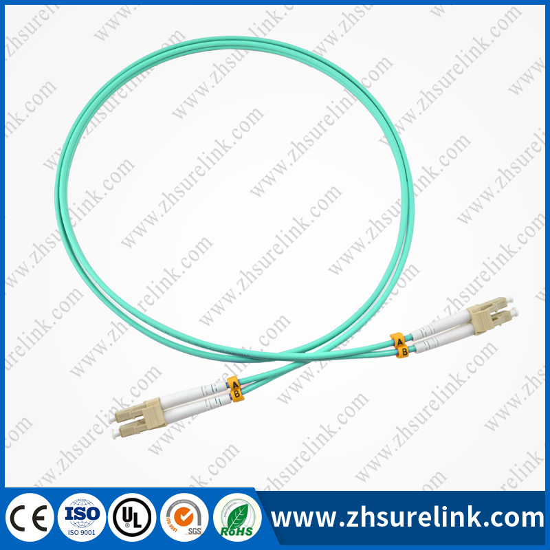 Optical Fiber Patch Cord LC/Upc-LC/Upc-mm-Om3-Duplex Sc LC FC St