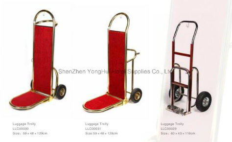 Hot Sales Hotel Luaggage Trolley Carts / Used Hotel Luggage Cart