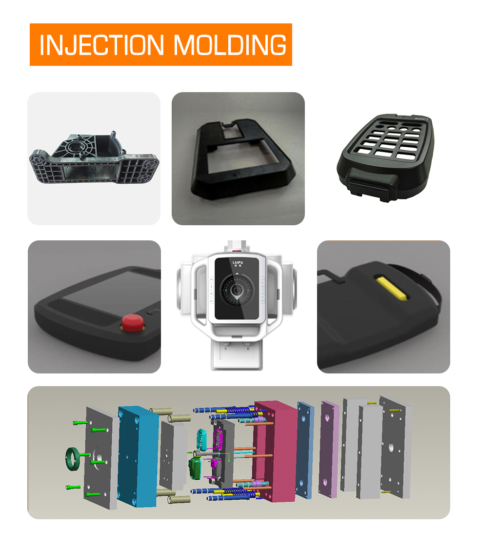 ABS PA PVC OEM Plastic Frame Products Plastic Injection Mould Mold Making Industry