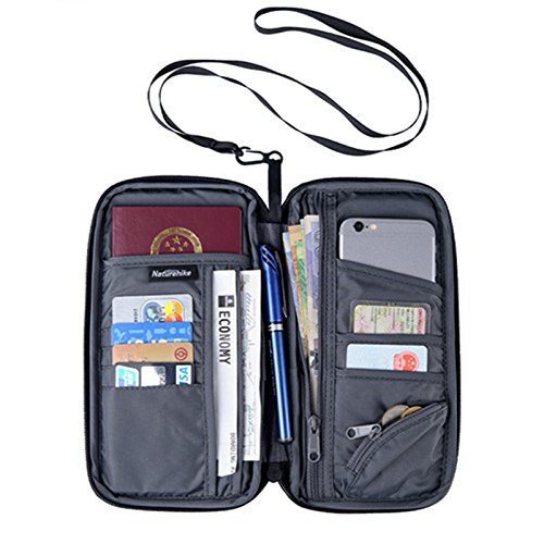 Multi Function Cash Passport Card Multi Using Travel Wallet