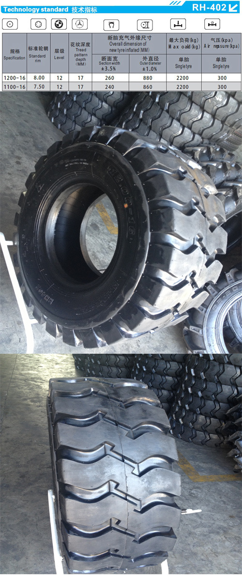 1100-16 Bias Mining Tire OTR Tyre