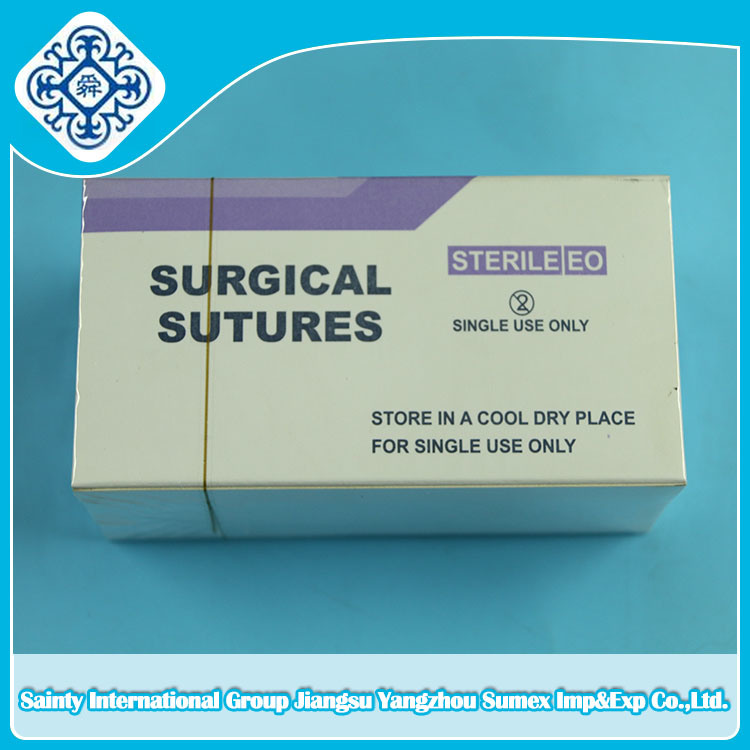 Surgical Suture (Catgut, Silk, Nylon, PGA, PDA) with Ce, ISO & FDA