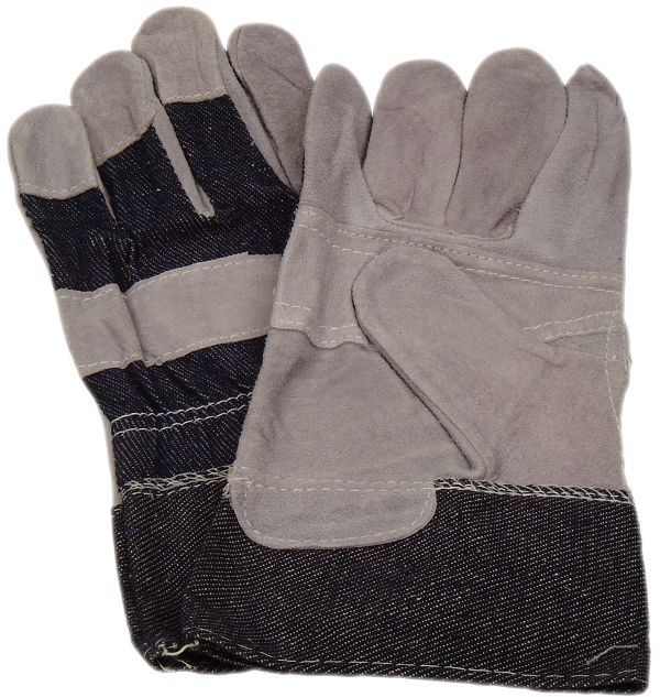 Cold Protection Warm Work Welding Leather Gloves High Wear Resistance