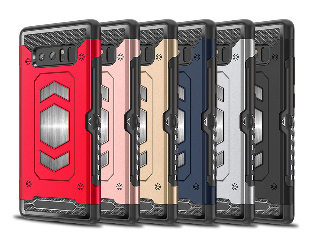 Armour PC + TPU Mobile Back Cover Cell Phone Case for iPhone/Samsung/Huawei/Nokia/Moto/LG
