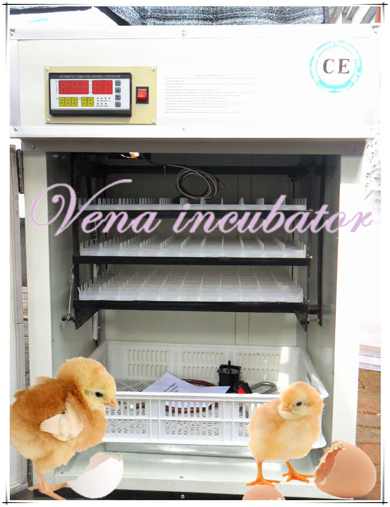 CE Approved 264 Eggs Cheap Automatic Poultry Chicken Egg Incubator