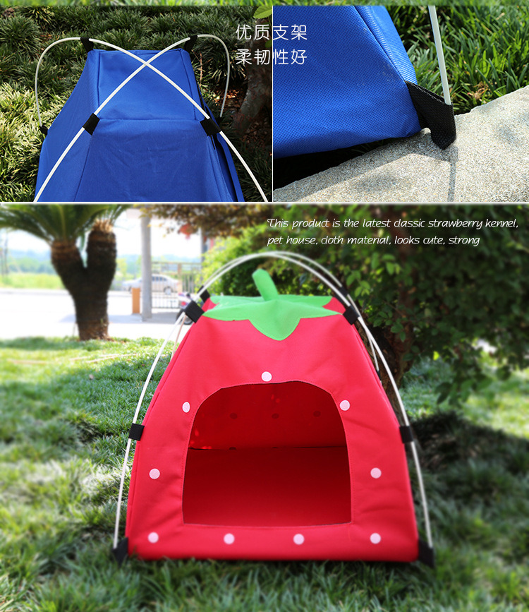 Cartoon Pet Tent Outside Cat Dog Mini House