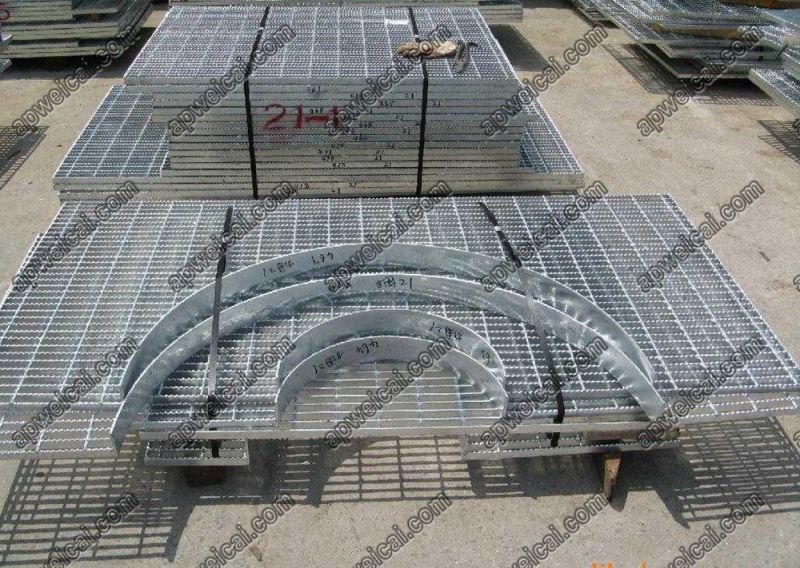 Hot Dipped Galvanized Steel Grating, Stair Treads, Bar Grating