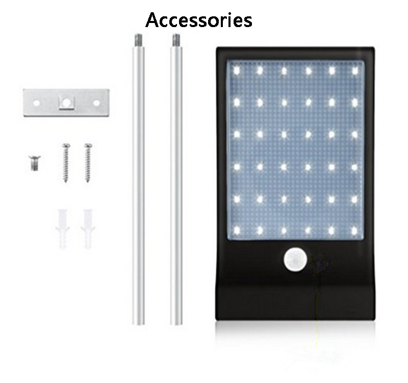 Motion Sensor Light Solar Wall Light Outdoor Street Garden Lighting LED Solar Light LED