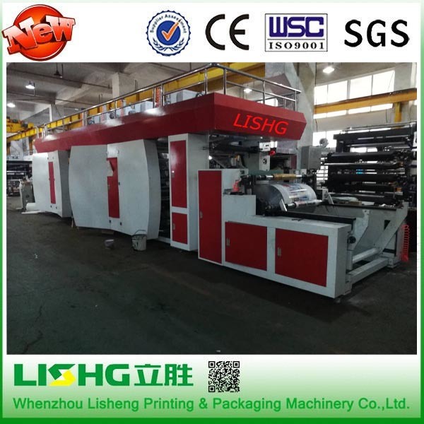 8 Colors Roll Paper Ci Flexographic Printing Machine