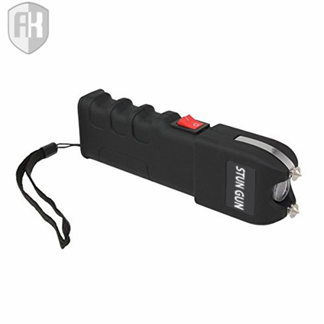 Police Flashlight Electric Shock with LED Light Stun Guns