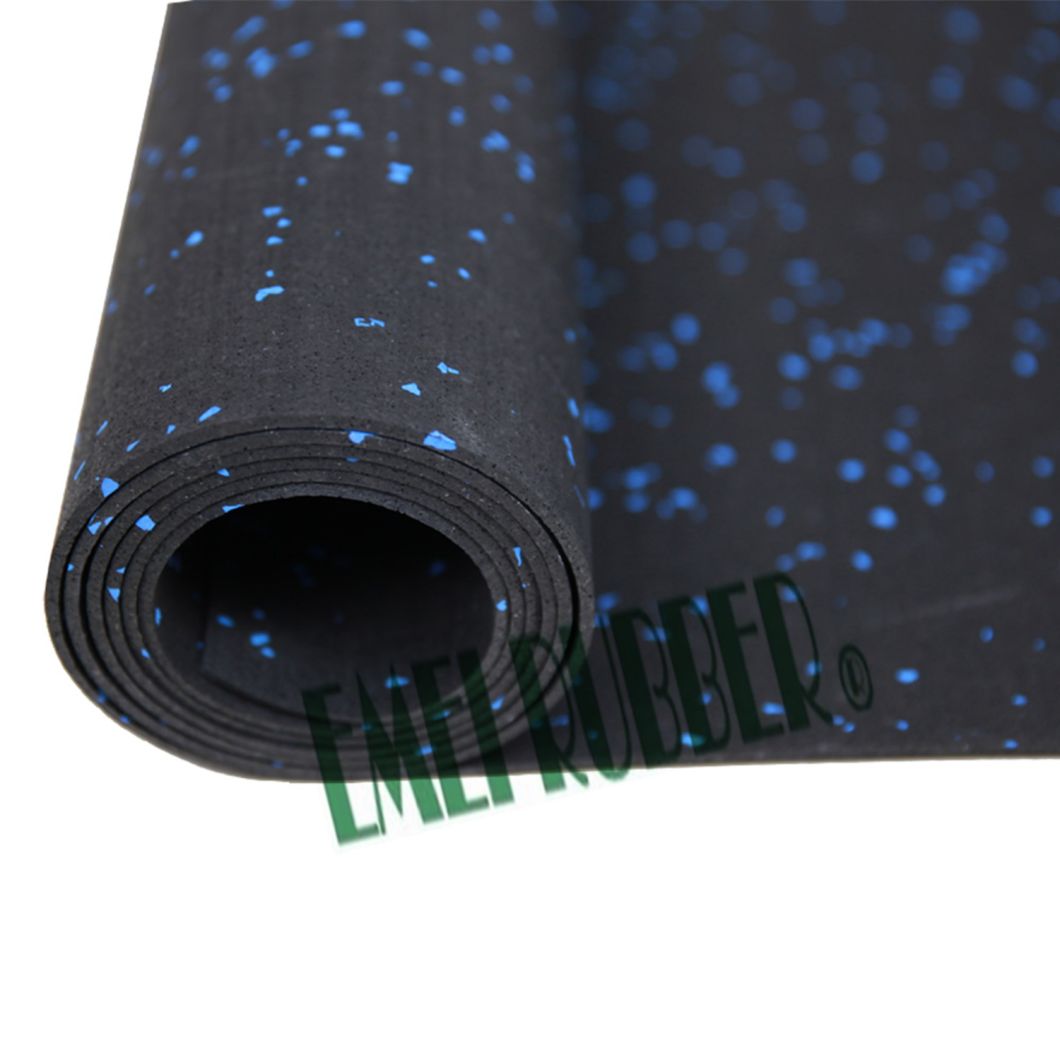 Durable Rubber Flooring Roll for Gym with En1177 Certificated