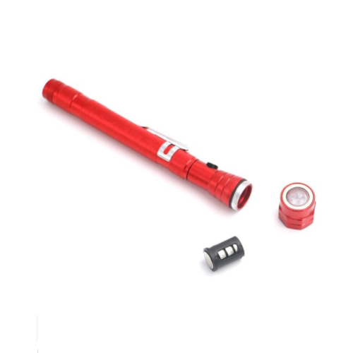 Telescopic Flexible Flashlight Magnet Head Pick up Tool LED Flashlight