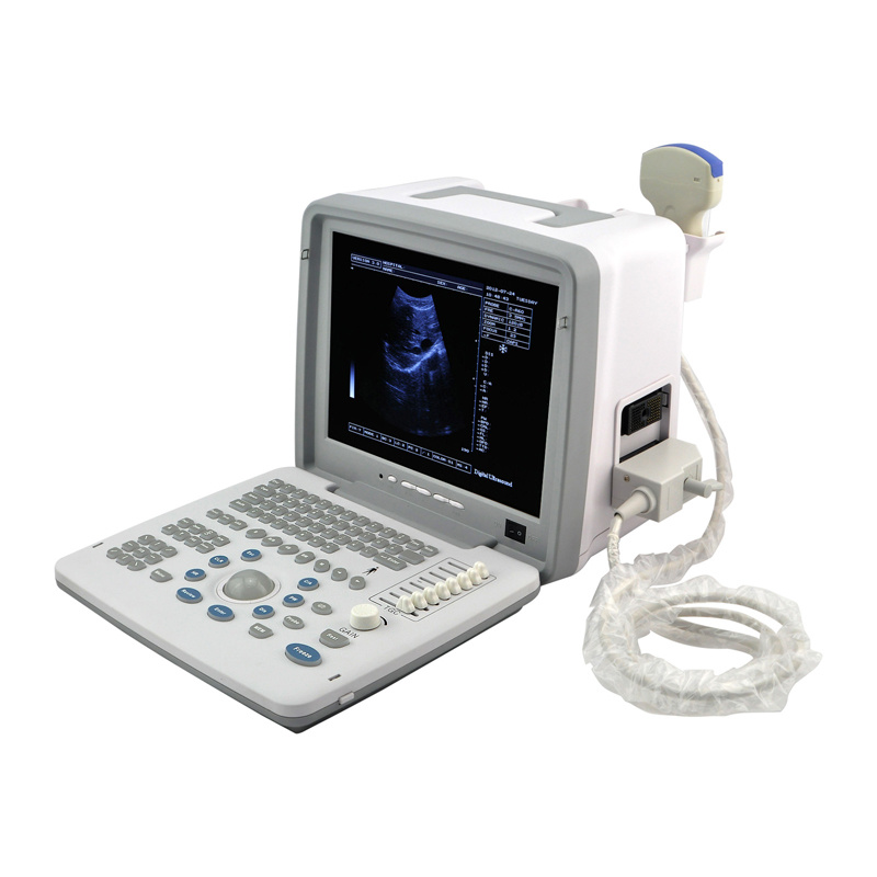 12-Inch Digital LCD Portable Ultrasound Scanner USG Medical Machine