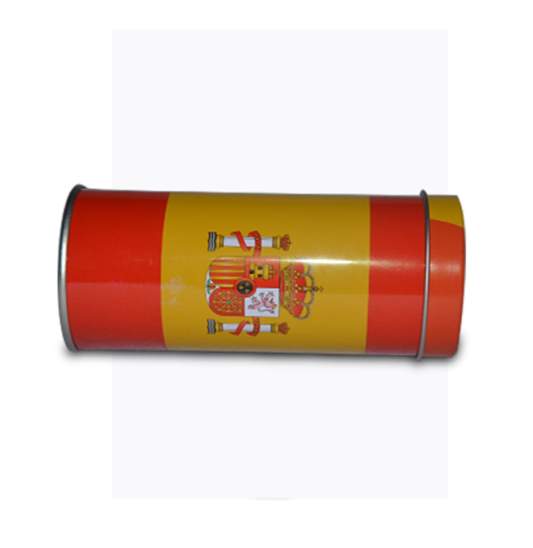 Promotion Wine Package Tin Box Round Shaped Wine Box