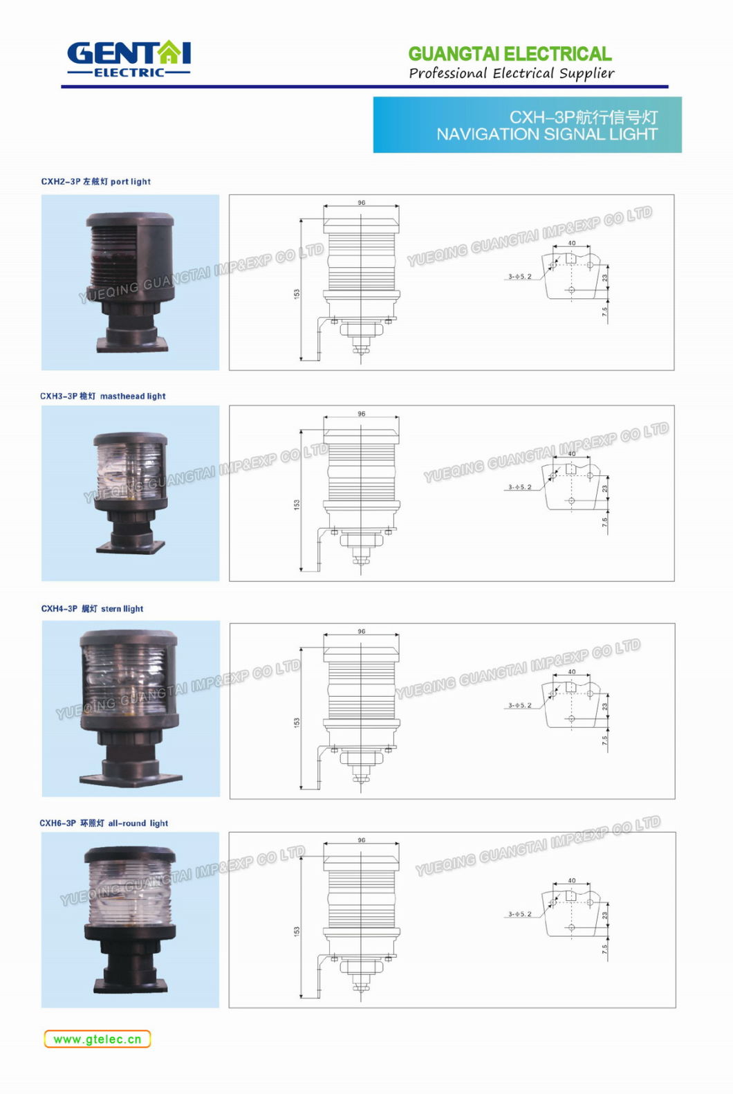 Good Quality Marine Navigation Signal Port Light