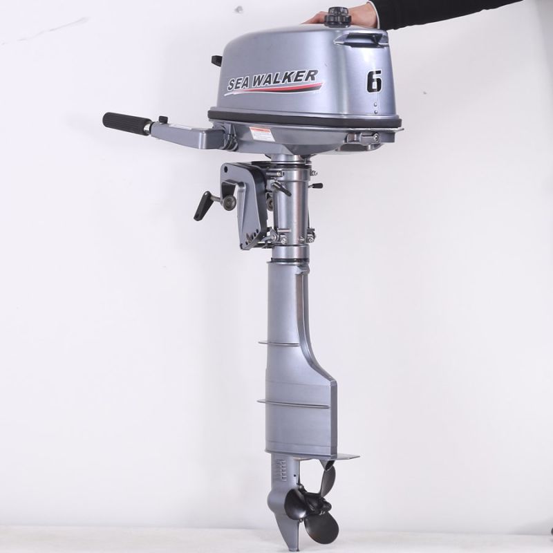 2 Stroke 6HP Boat Outboard Engines Marine Motor Long Shaft for Sale