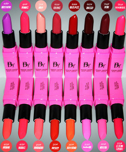 by Nanda 16 Colors Pink Square Tube Lip Gloss Waterproof Matte Lipstick