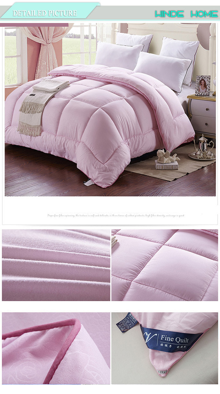 Home Hotel White Down Comforter/Microfiber Quilt/Polyester Duvet