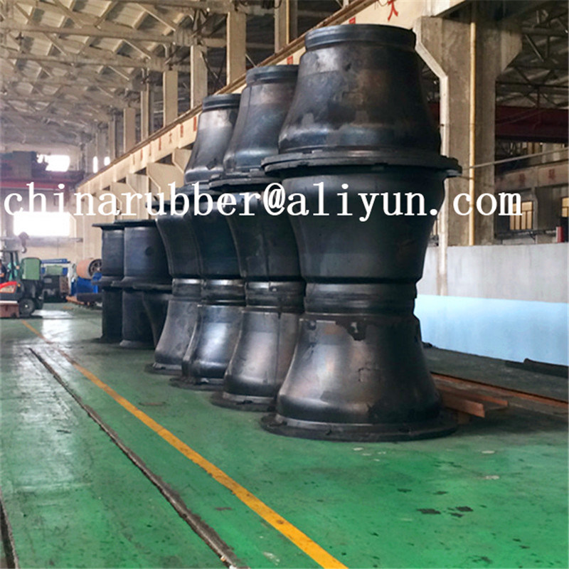 Roller Wheel Type Marine Rubber Fender Drum Rudder Fendering for Dock