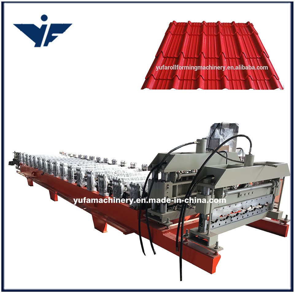 Beautiful High Quality Africa Hot Sell 1000 Glazed Tile Step Tile Roll Forming Machine Price