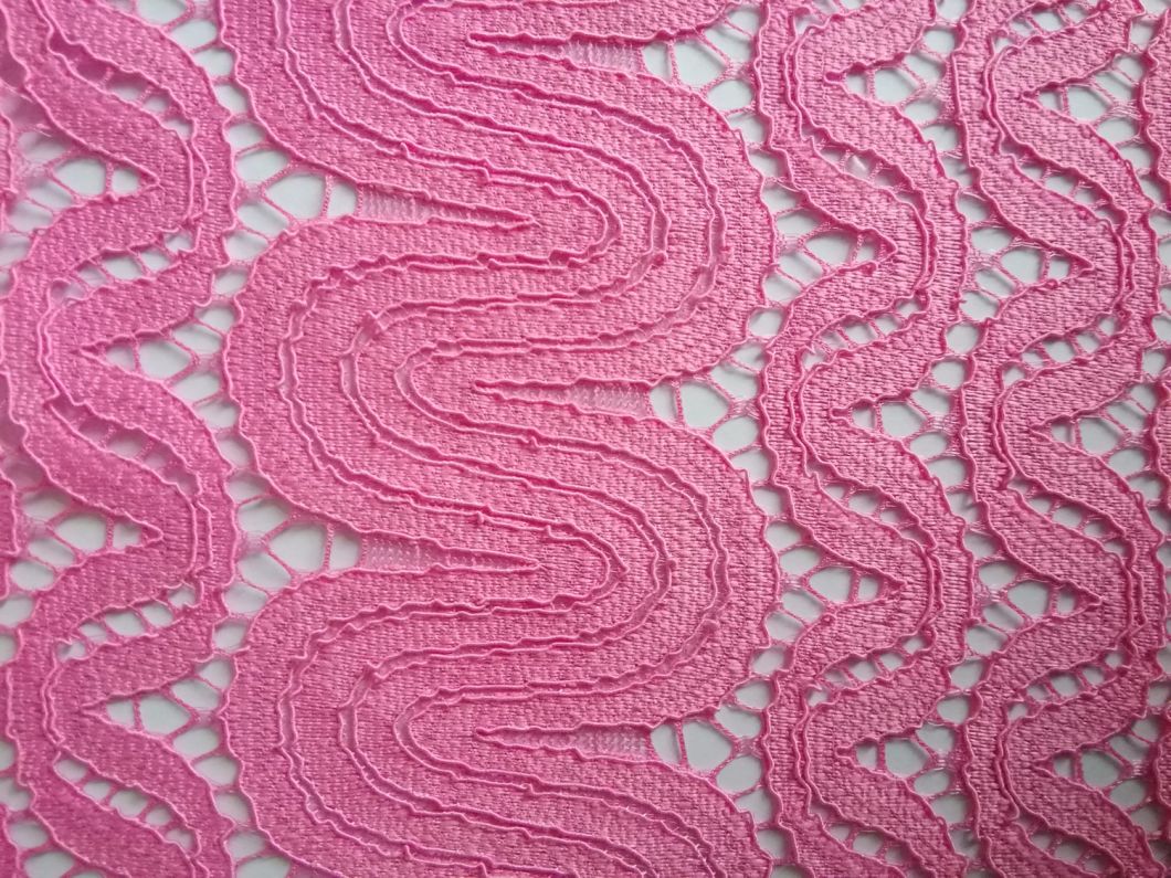 Cotton Embroider Fashion Fabric for Garment Use