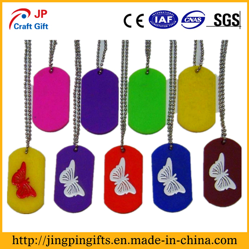 Custom Colorful Printing Metal Logo Soft Enamel Dog Tag