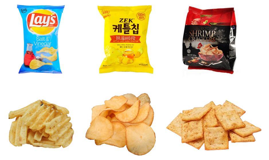Multifunction Automatic Potato Chips Food Pouch Packing Machine
