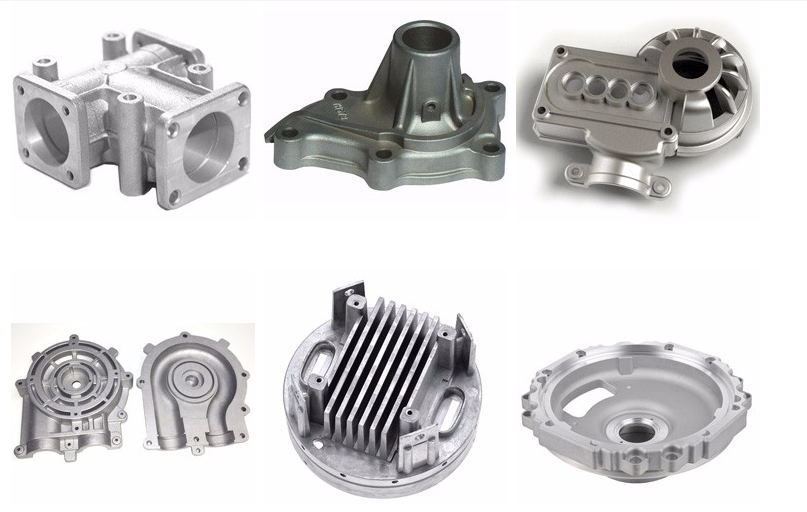 High Pressure Aluminum Die Casting Parts for Lighting, Electronic, Automotive Part