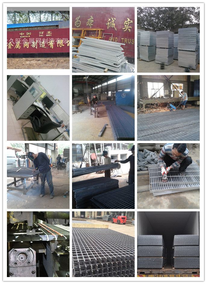 Hebei Jiuwang Hot DIP Galvanized High Quality Trench Drain Grating