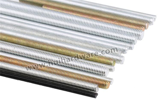 Carbon Steel Zinc Plated Thread Stud Rod M2 M4 M6 M8 M10