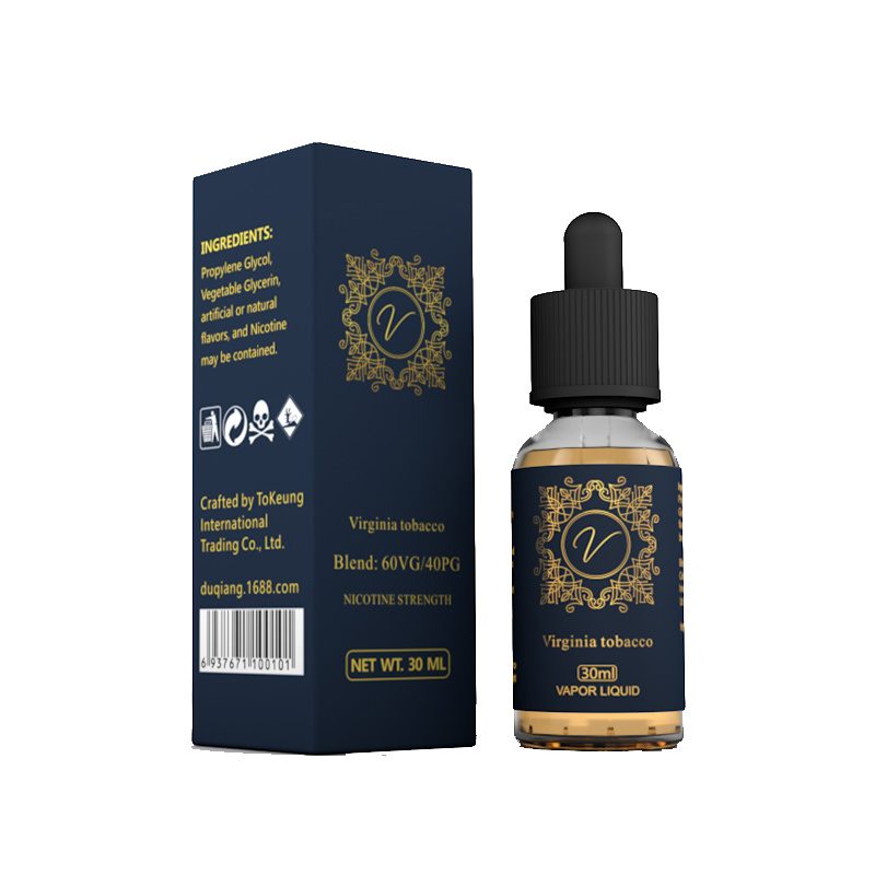 Classic Design Brand New Package High Quality Chinese Tobacco Flavor E Juice Vapor Liquid