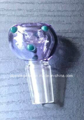 Cc368 Chinses Slime Color Bowl for Smoking Pipe Borosilicate Glass