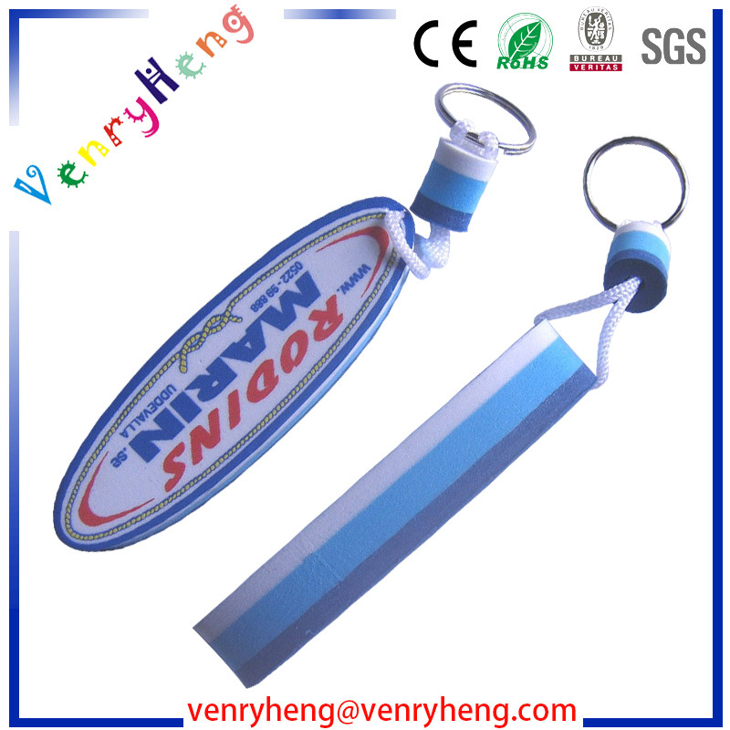 Manufacturers Customized Logo EVA Floating Key Chain for Promotion Gift