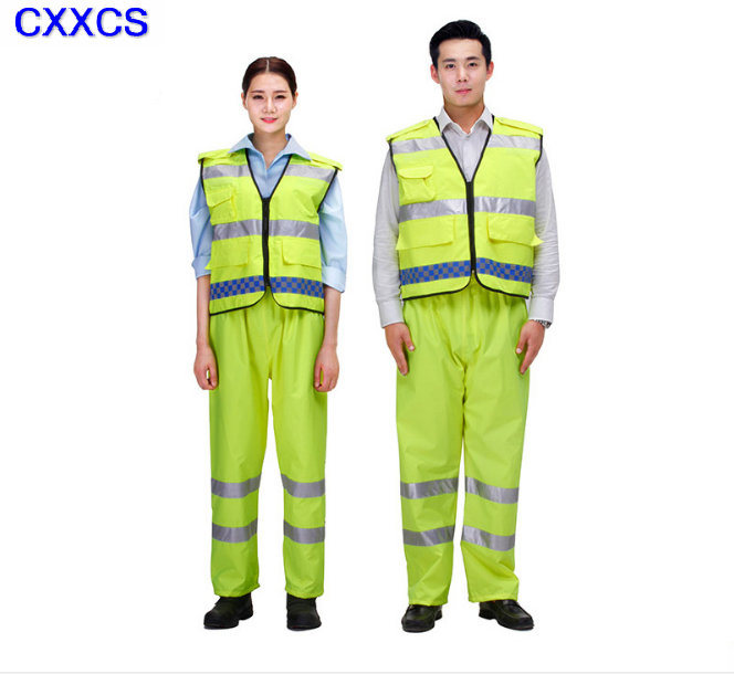 Police Security Guard Reflective Jackets