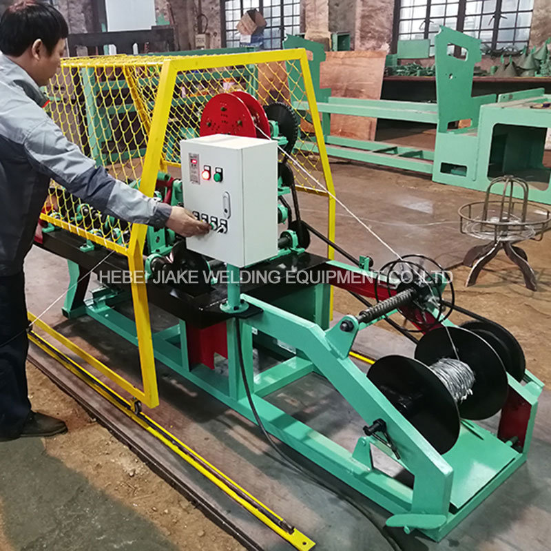 High Tensile Strength Twisted Barbed Wire Machine